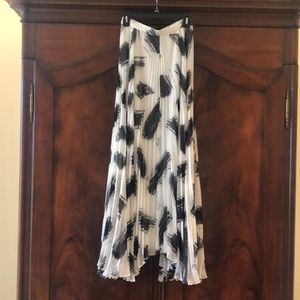 Alice + Olivia pleated maxi skirt